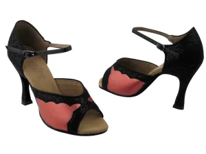 C1616 BB9 Coffee Red Leahter & BD62 Black Pearl Trim