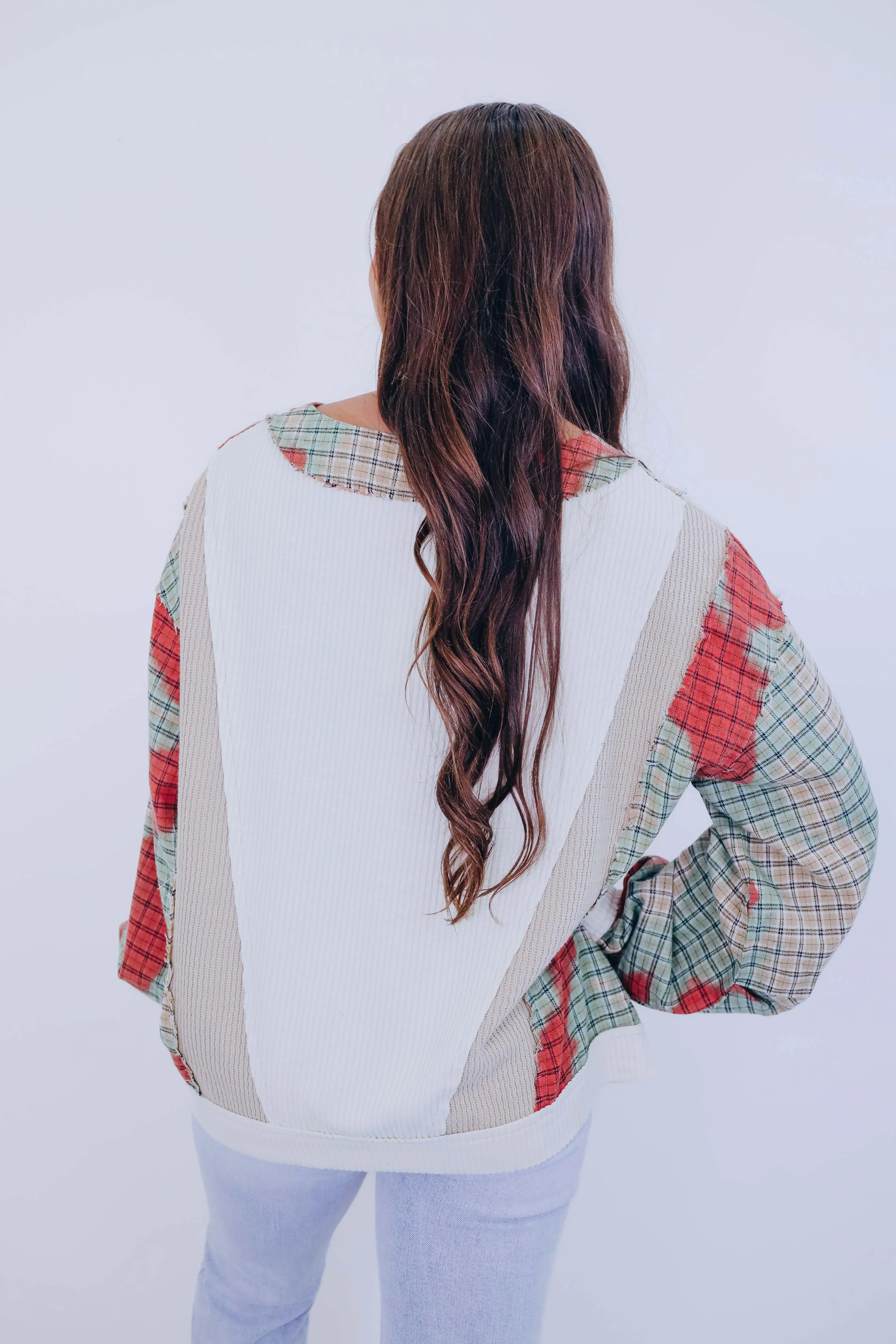 Cambridge Contrasting Colorblock Cardigan