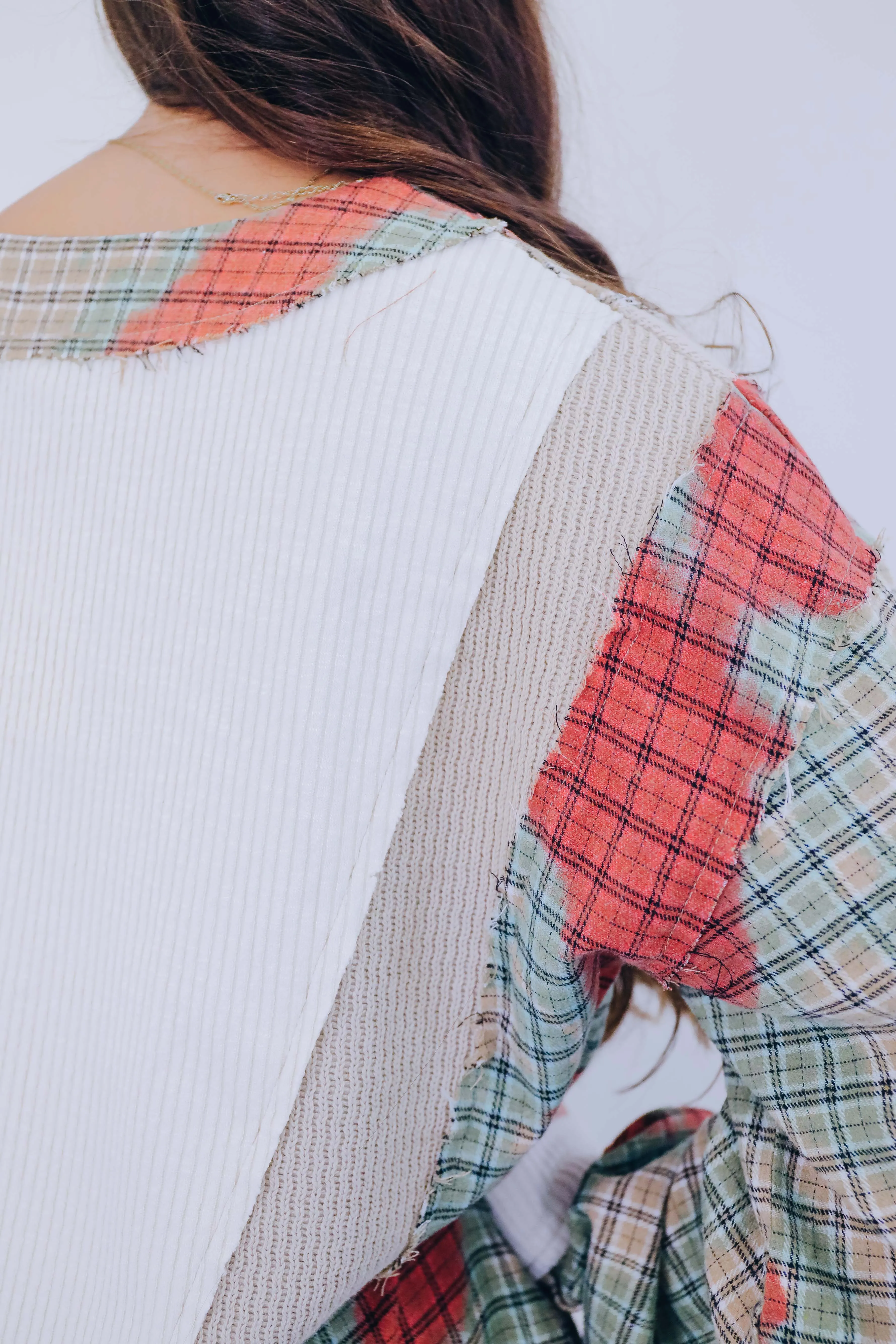 Cambridge Contrasting Colorblock Cardigan