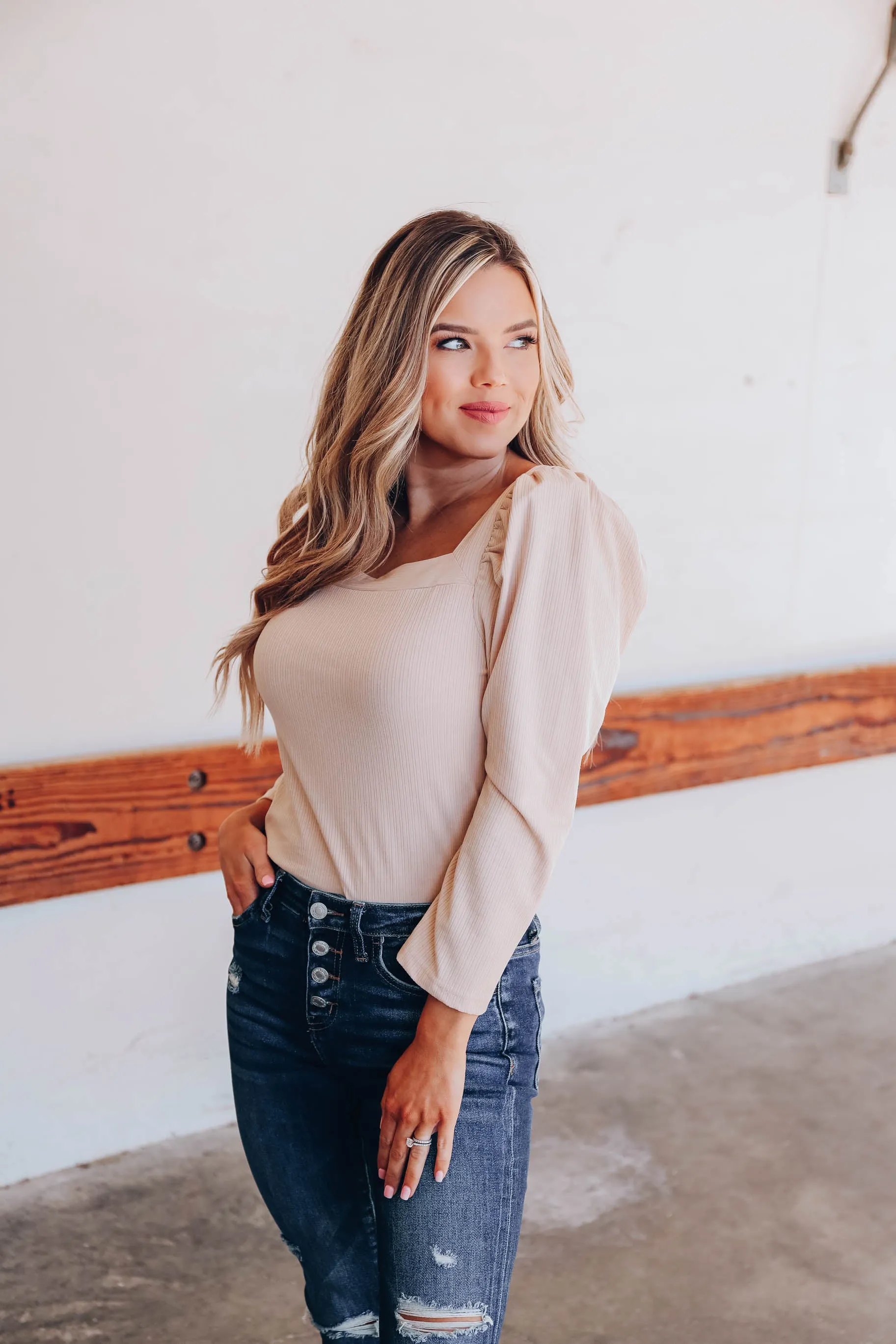 Cambridge Square Neck Top