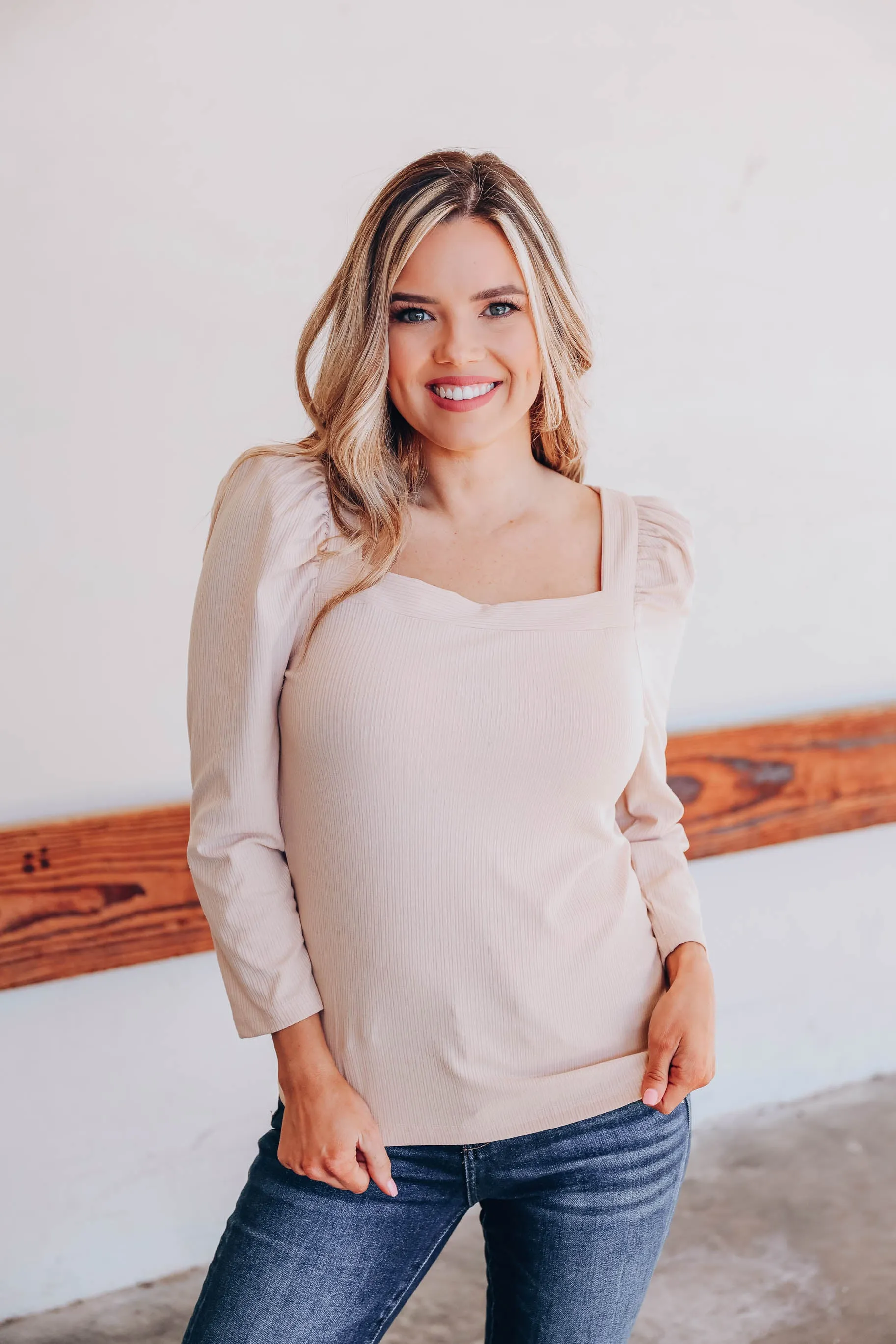 Cambridge Square Neck Top