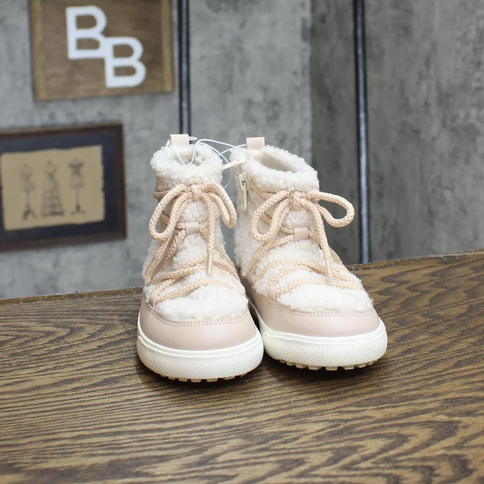 Cat & Jack Toddler Girls Robin Booties 88435620 Blush Pink 11T