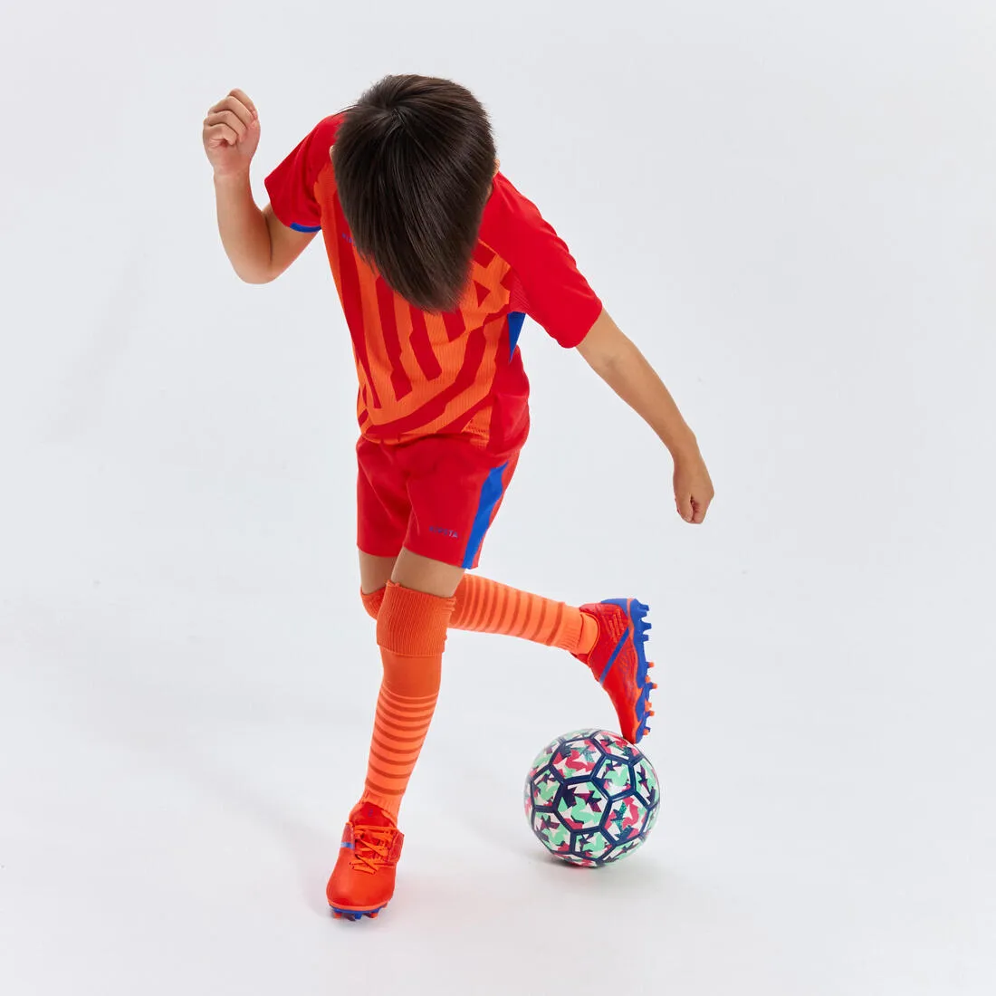 CHAUSSURES DE FOOTBALL ENFANT A SCRATCH VIRALTO I EASY FG NEBULA