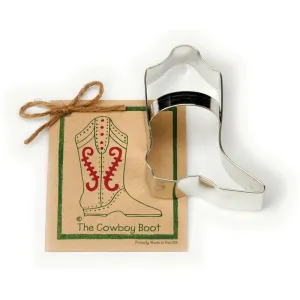 Cookie Cutter: Cowboy Boot with Recipe Card