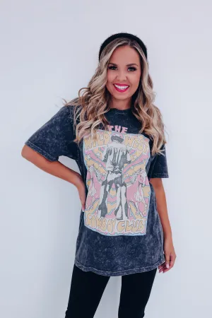 Cowboy Club Wild West Graphic Tee - Black