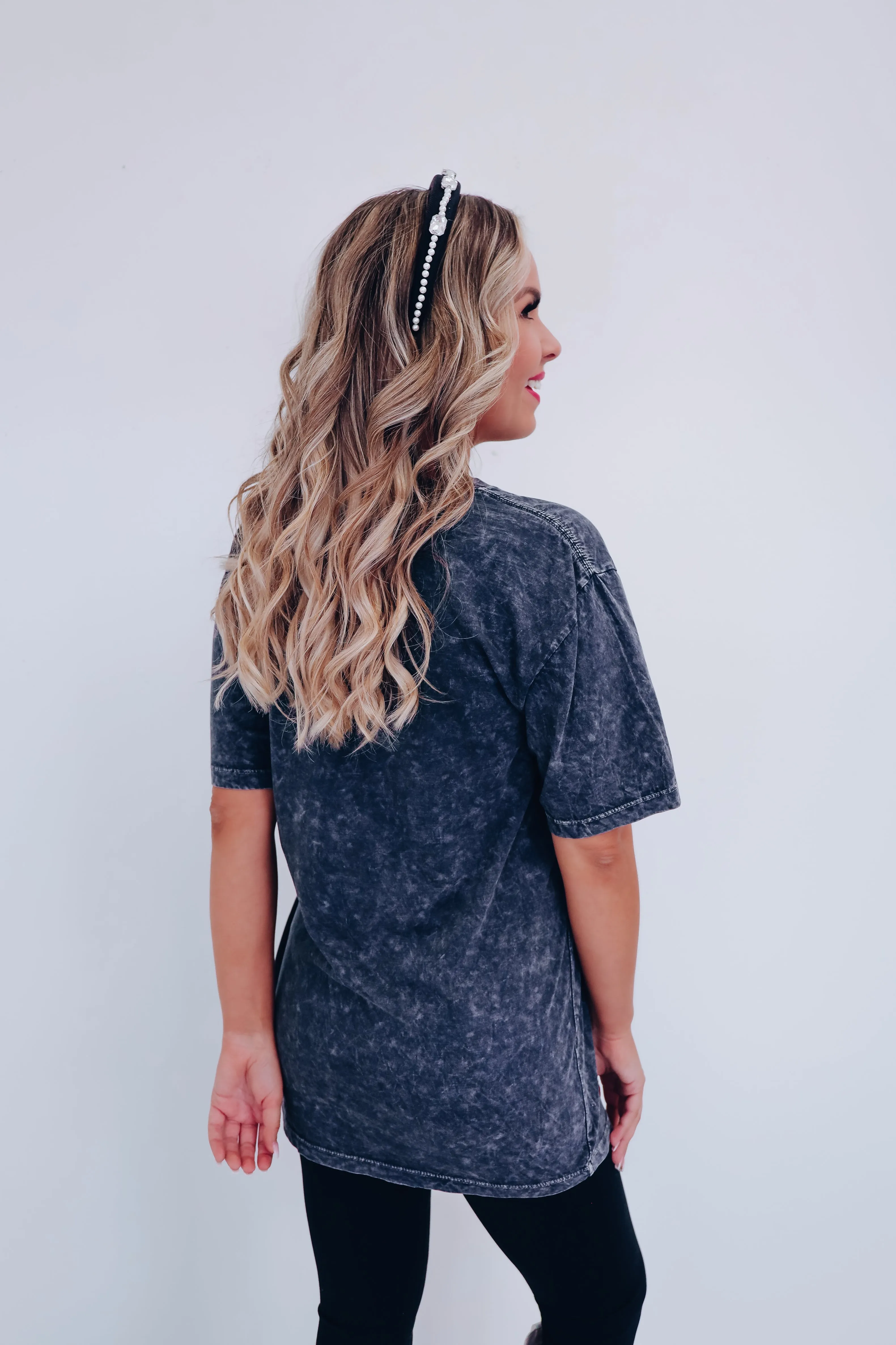Cowboy Club Wild West Graphic Tee - Black