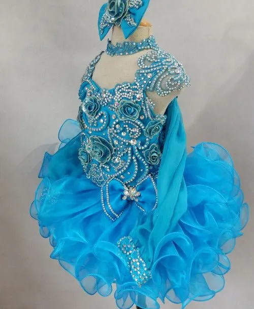 Custom Made Infant/Toddler/Baby Miss/Little Baby Cupcake Pageant Dress