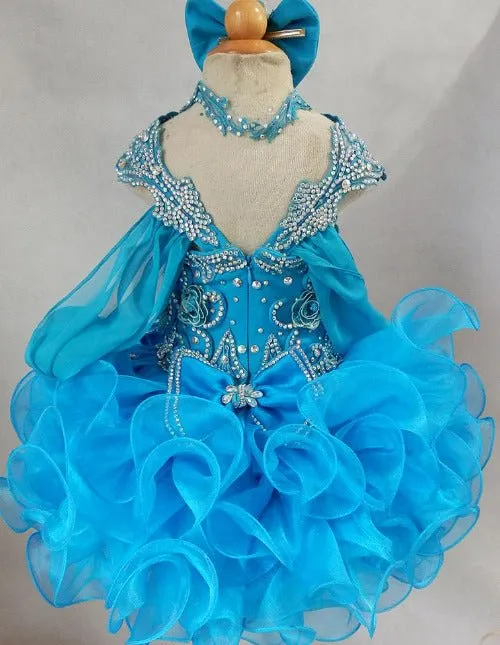 Custom Made Infant/Toddler/Baby Miss/Little Baby Cupcake Pageant Dress