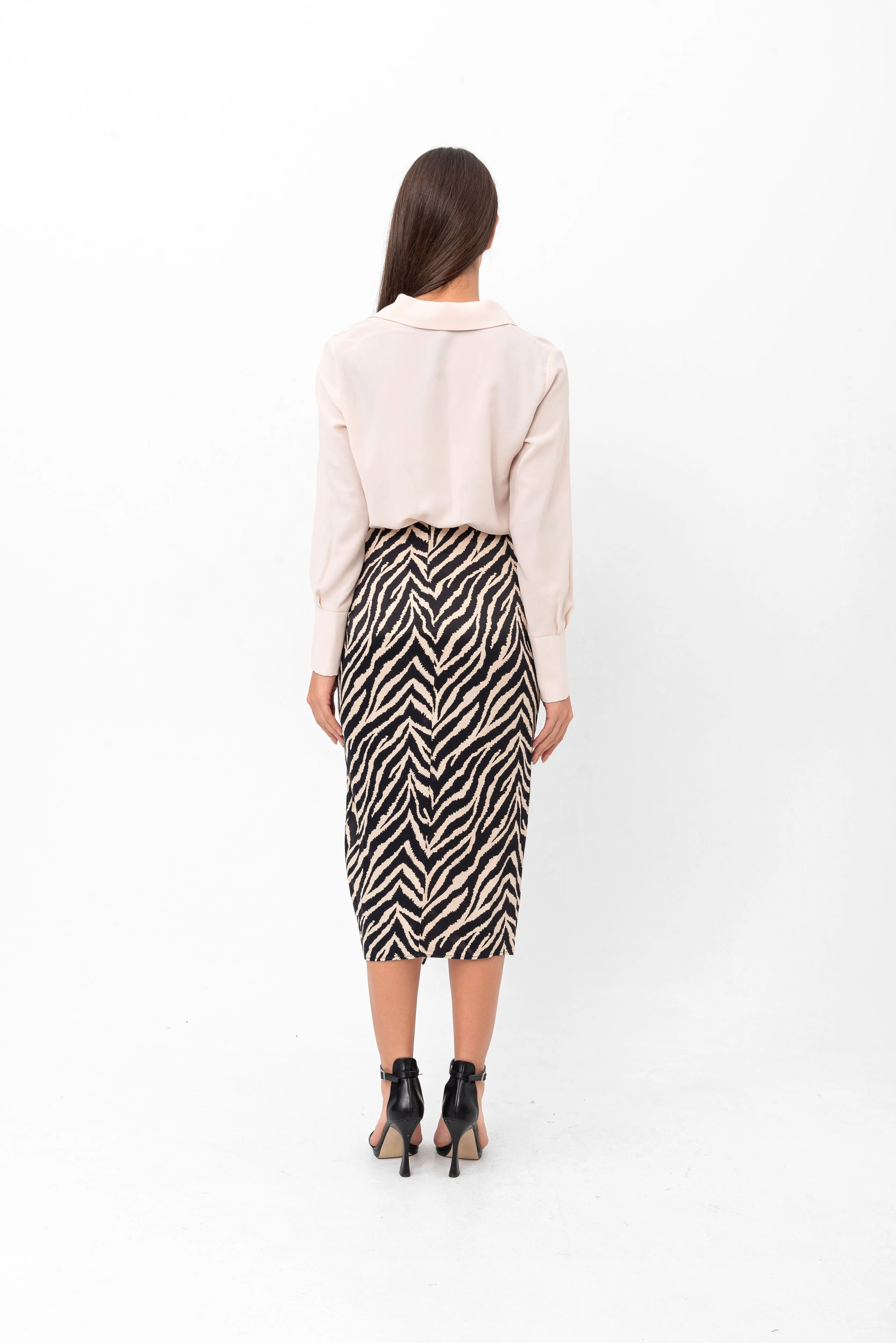 Divinity Sophisticated Crossover Blouse