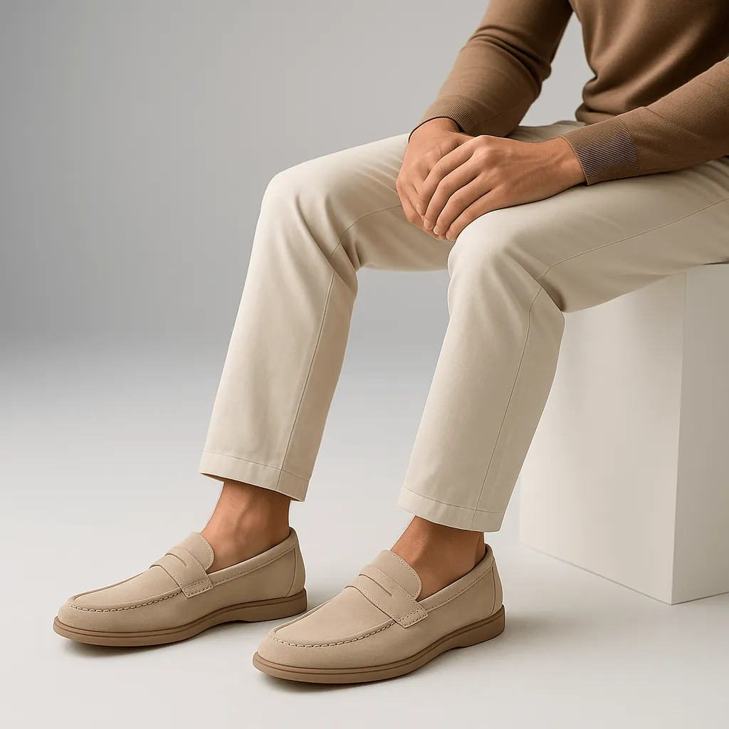 Domoir | Toscana Suede Loafers