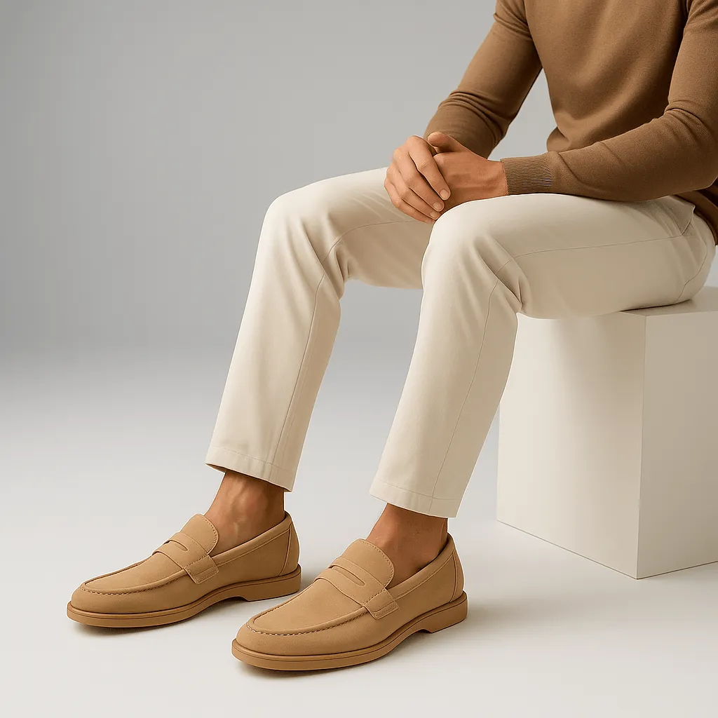 Domoir | Toscana Suede Loafers