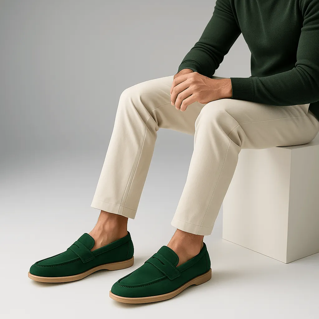 Domoir | Toscana Suede Loafers
