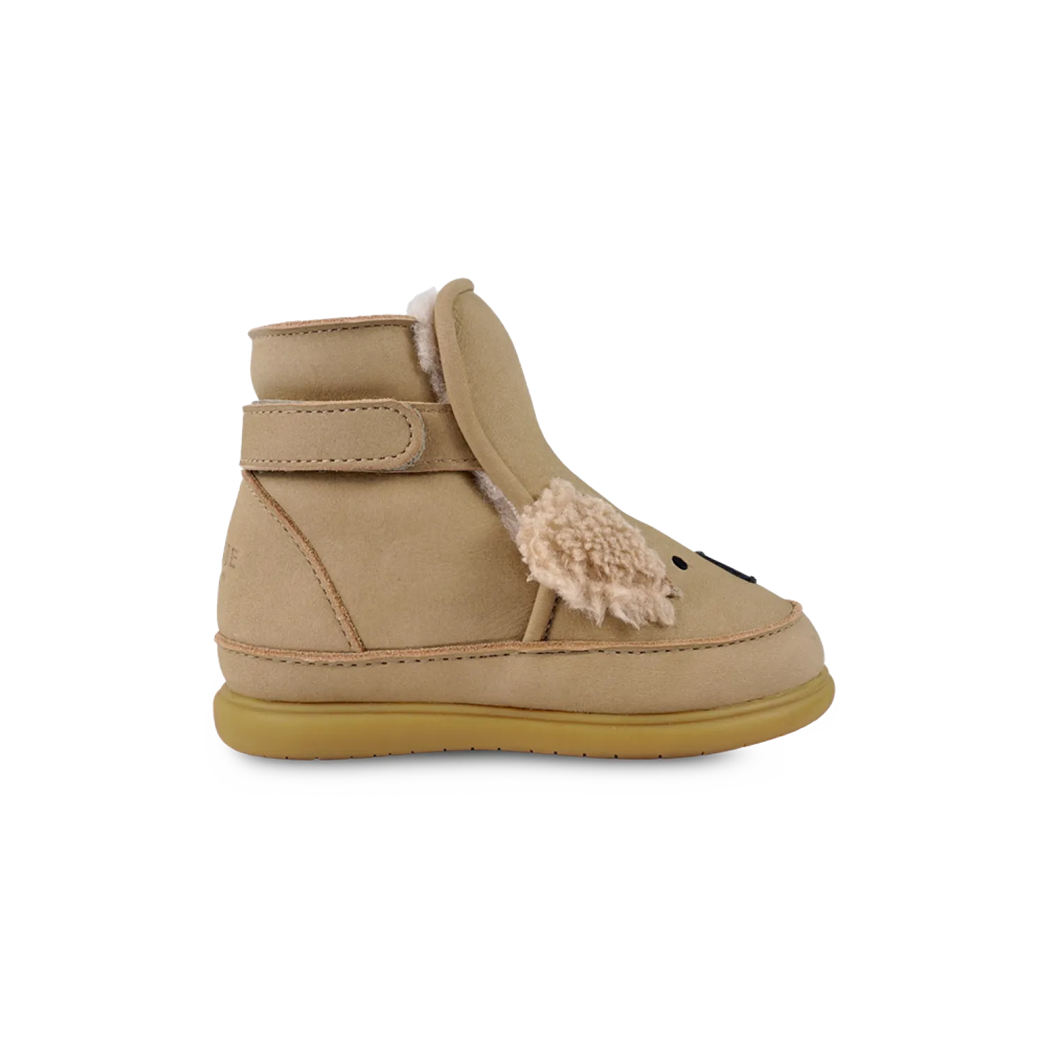 Dubu Exclusive Shoes | Fluffy Koala | Taupe Nubuck