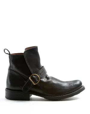 EEK Black Leather Boots