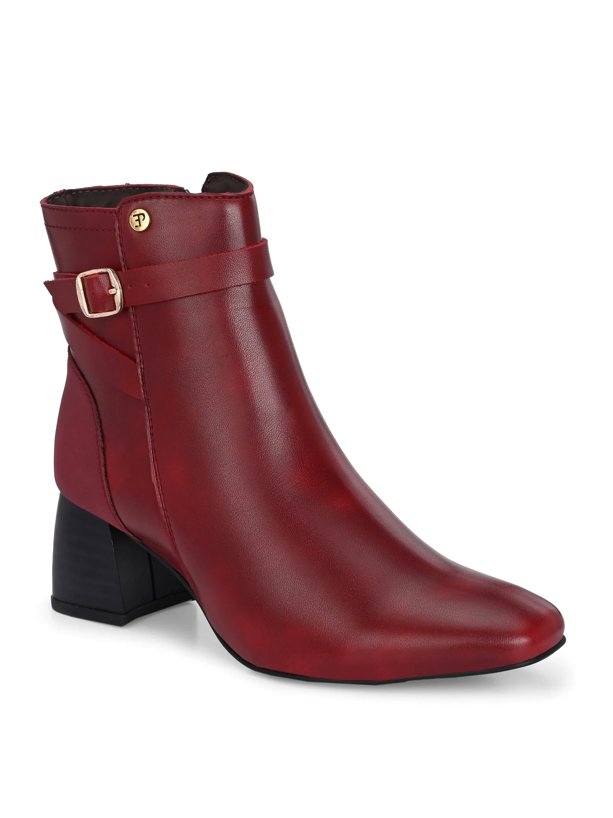El Paso Women Faux Leather Casual Chelsea Boots