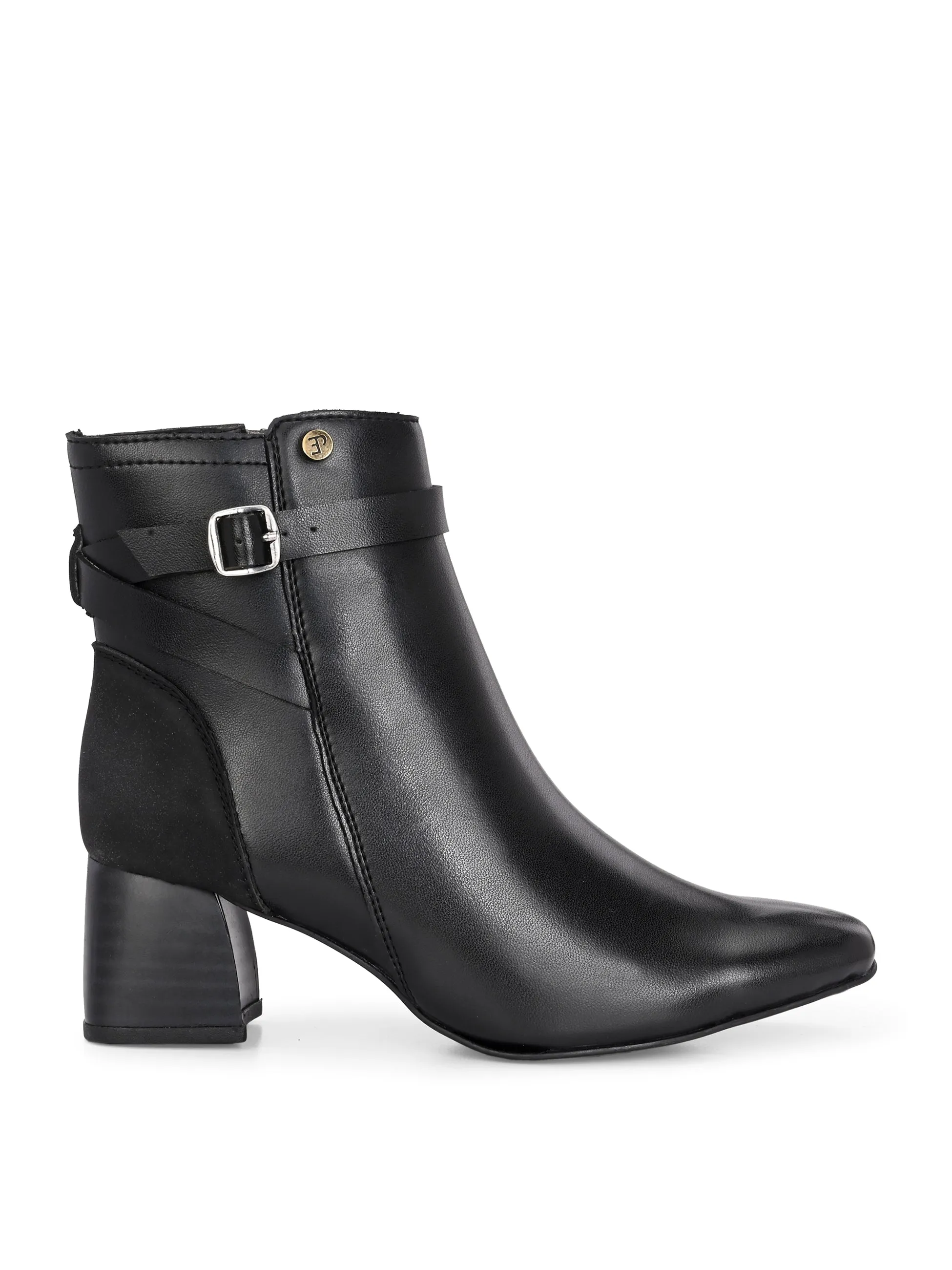 El Paso Women Faux Leather Casual Chelsea Boots