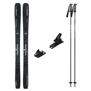 Elan Ripstick 102 Black Edition Skis 2025 with Atomic Strive 14 GW Bindings Mens Ski Package