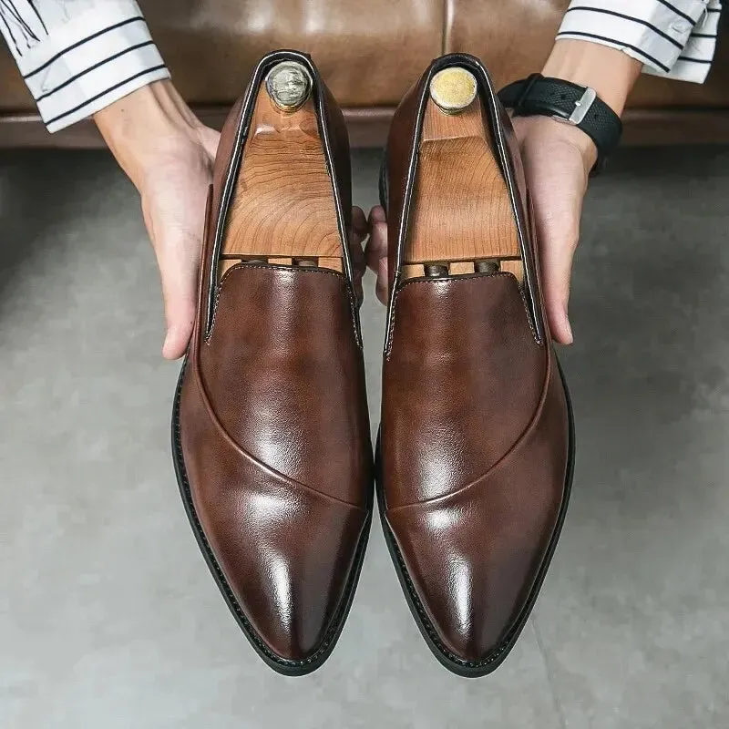 Eleganzia Slip-On Business-Schuhe für Herren