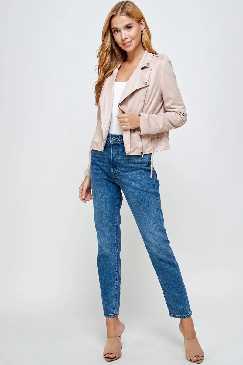 Ellie Sueded Moto Jacket