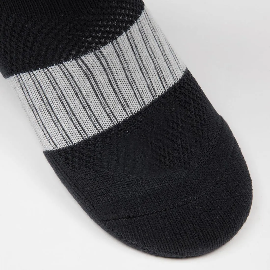F500 Kids' Football Socks - Black/Grey