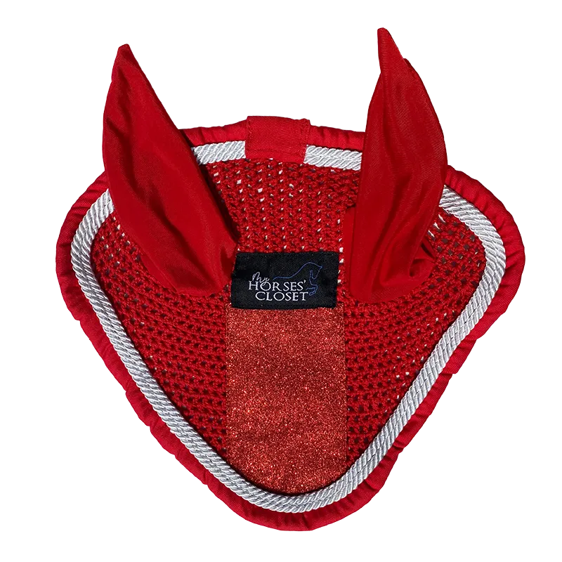 Fly Bonnet Glitter Sparkles Candy Red