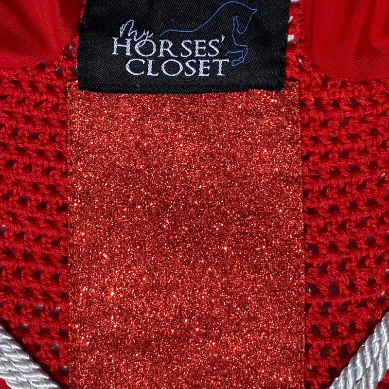 Fly Bonnet Glitter Sparkles Candy Red