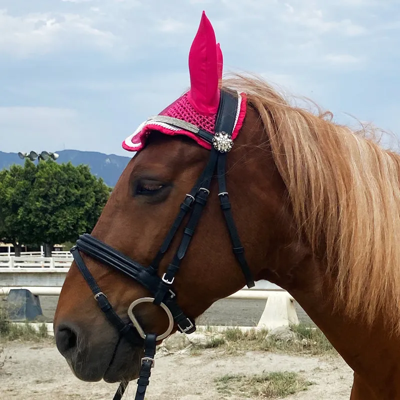 Fly Bonnet Glitter Sparkles Hot Pink Fushia