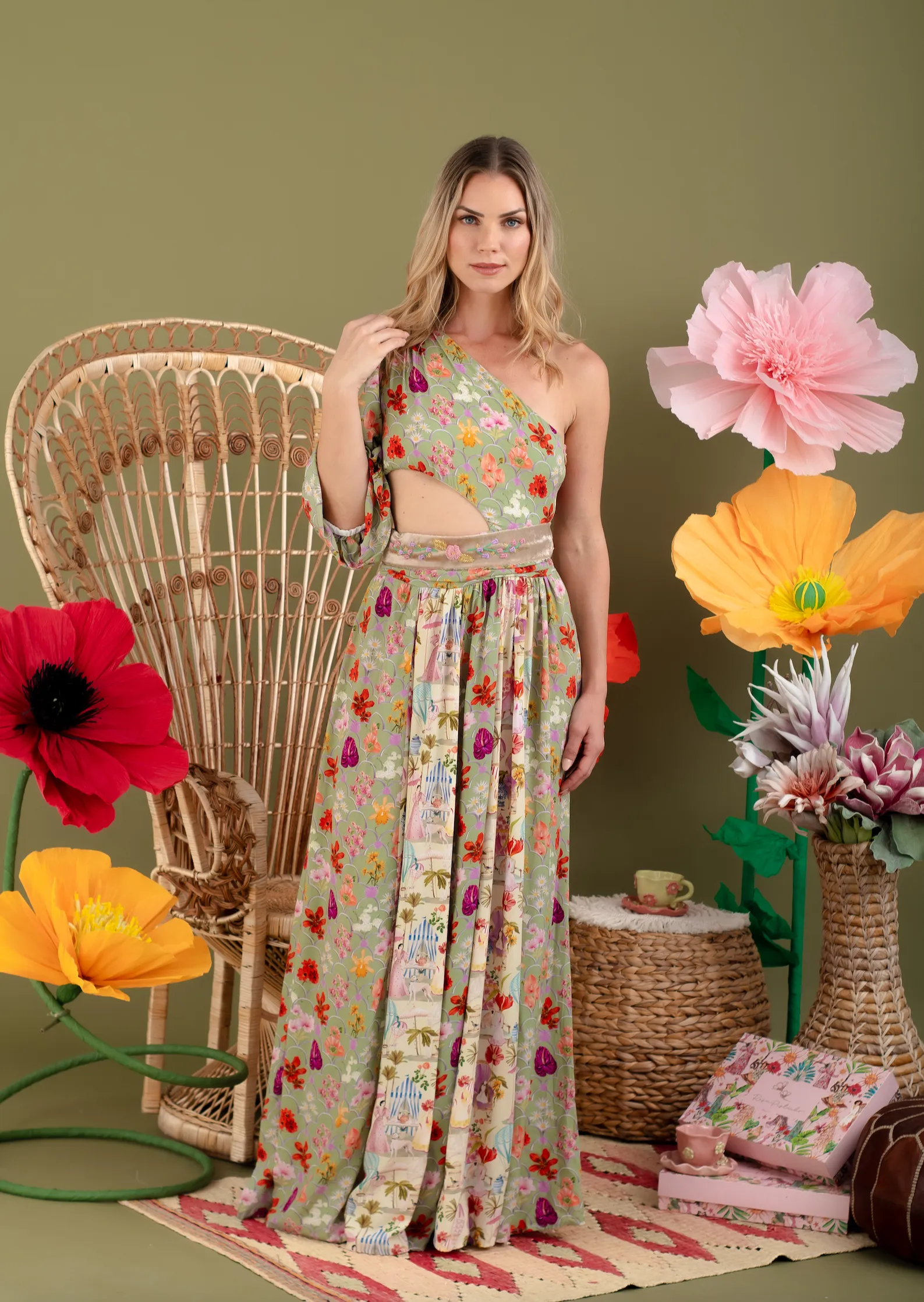 GARDENIA MAXI DRESS