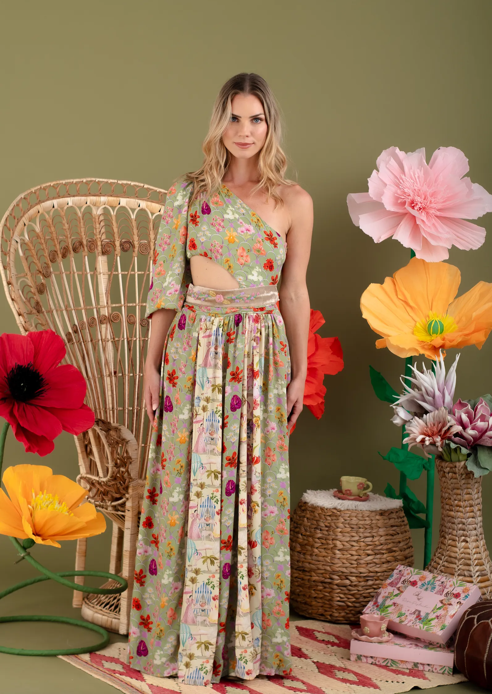 GARDENIA MAXI DRESS