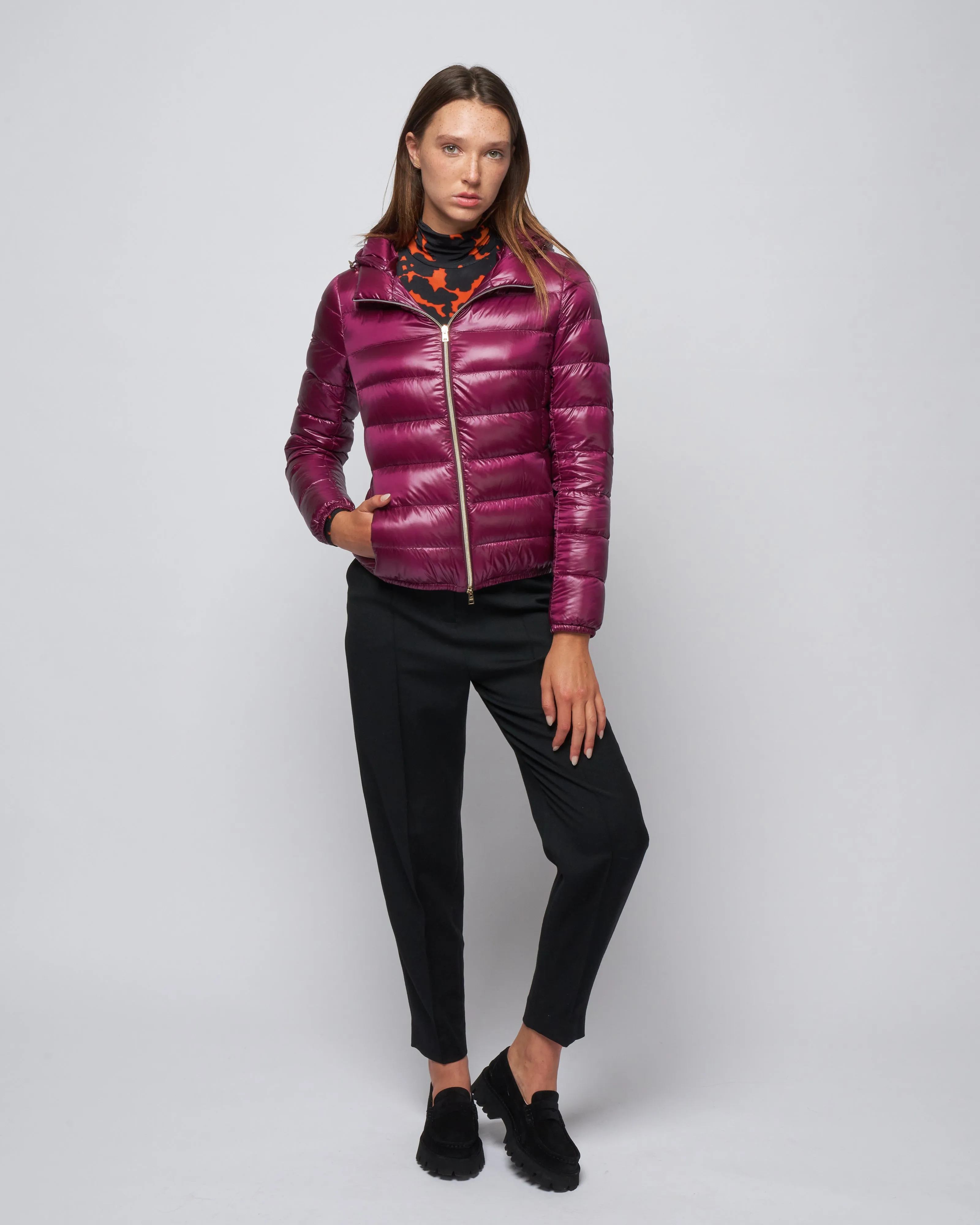 giada ultralight jacket - purple