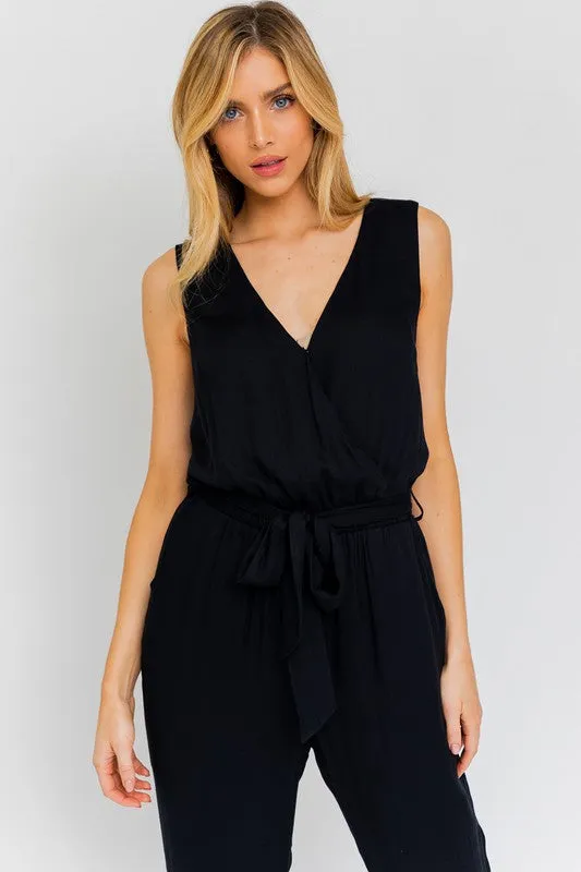 Gilli Sleeveless Surplus Jumpsuit