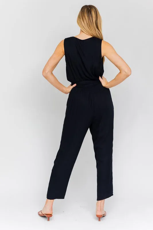 Gilli Sleeveless Surplus Jumpsuit