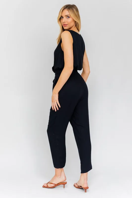 Gilli Sleeveless Surplus Jumpsuit