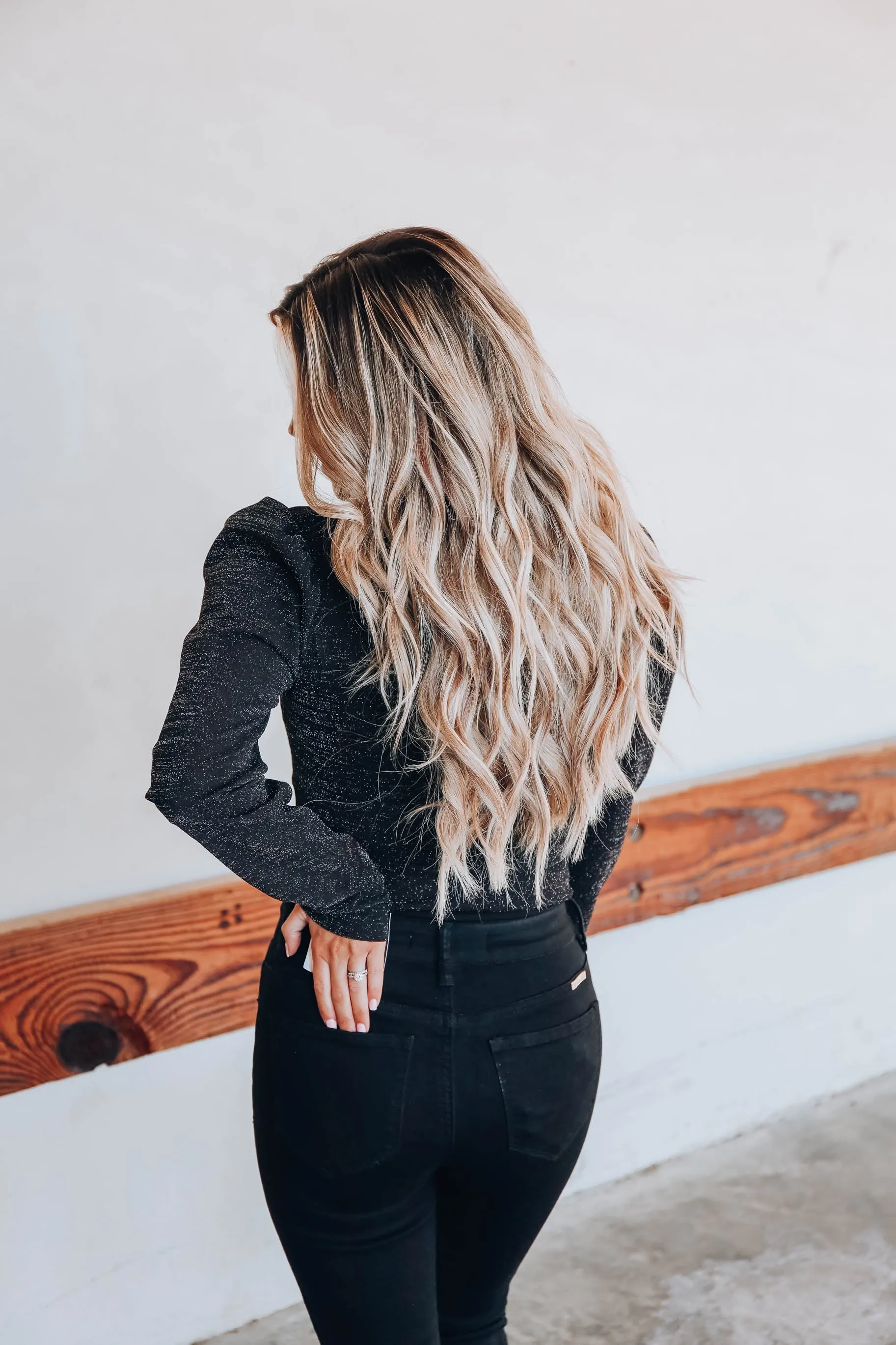 Gleaming Glitter Bodysuit