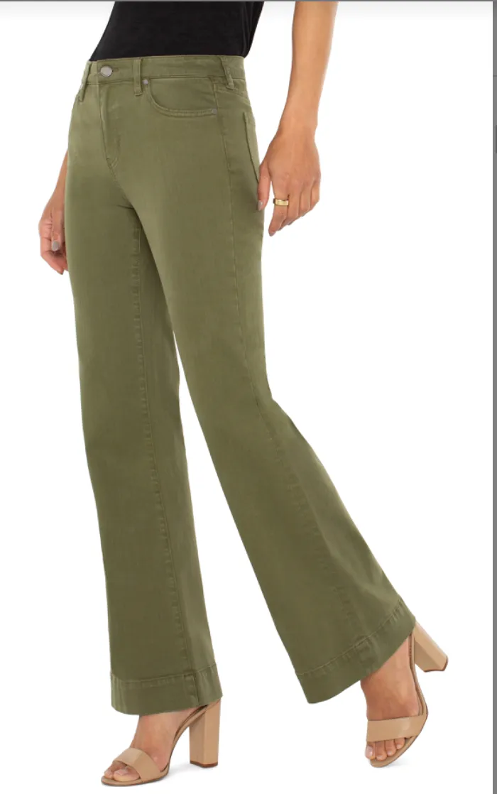 Hannah 31" Flare Wide-Leg Pant