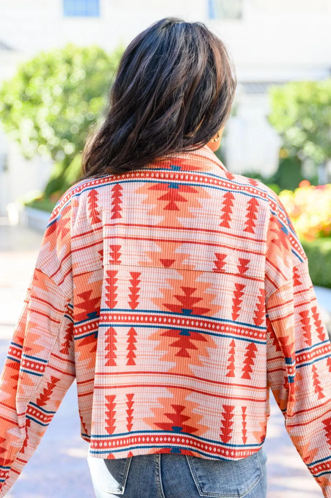 Hazel Blues® | Breaking Free Western Print Jacket