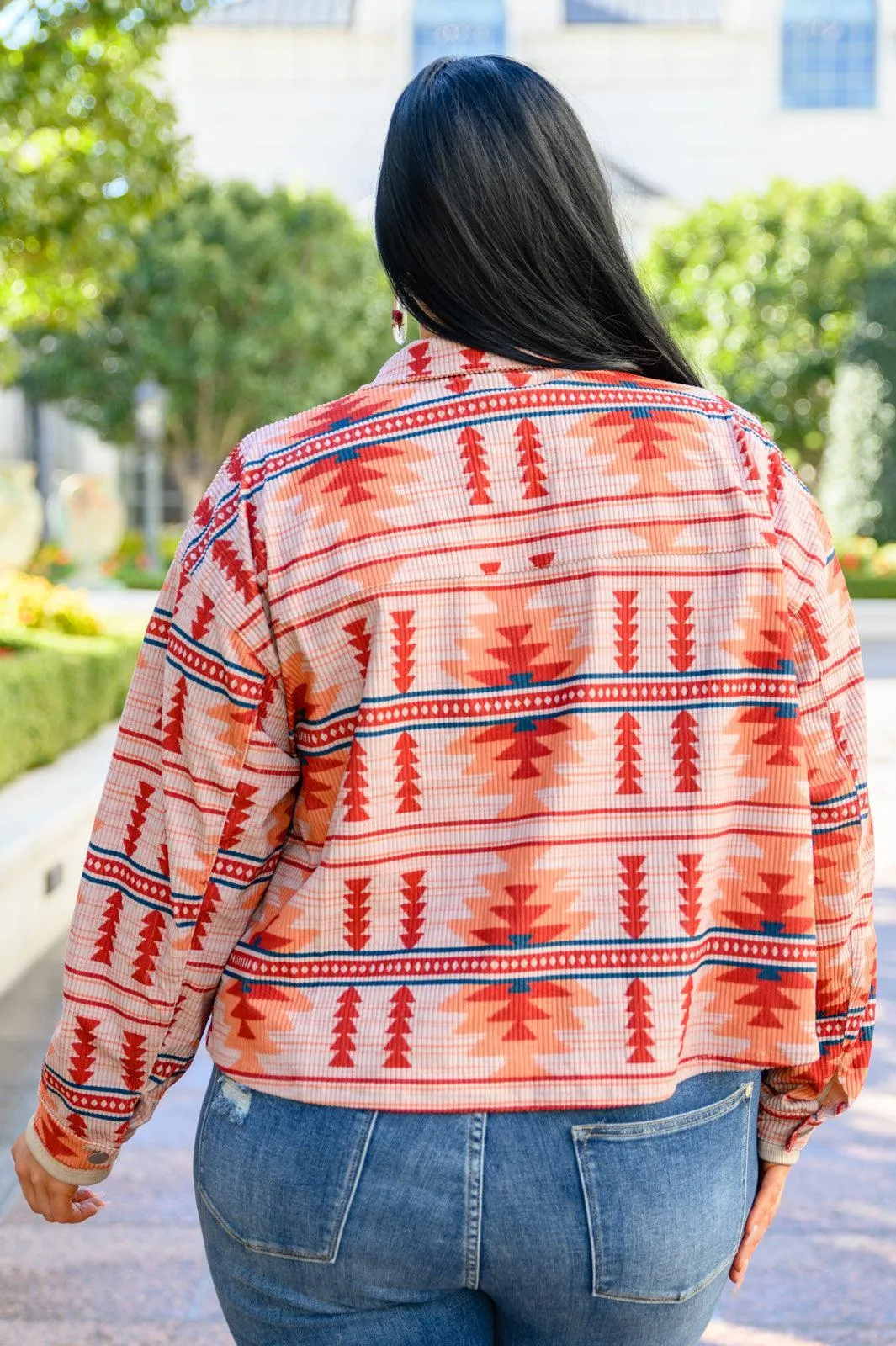 Hazel Blues® | Breaking Free Western Print Jacket