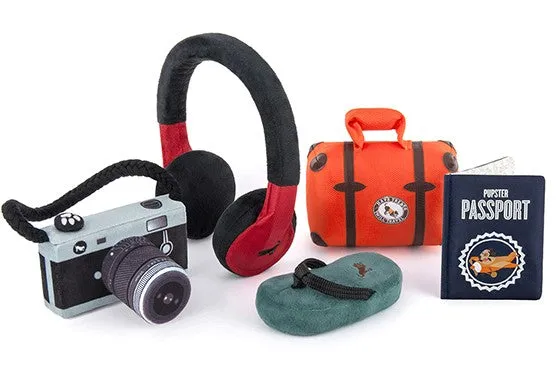 Headphones Plush Dog Toy