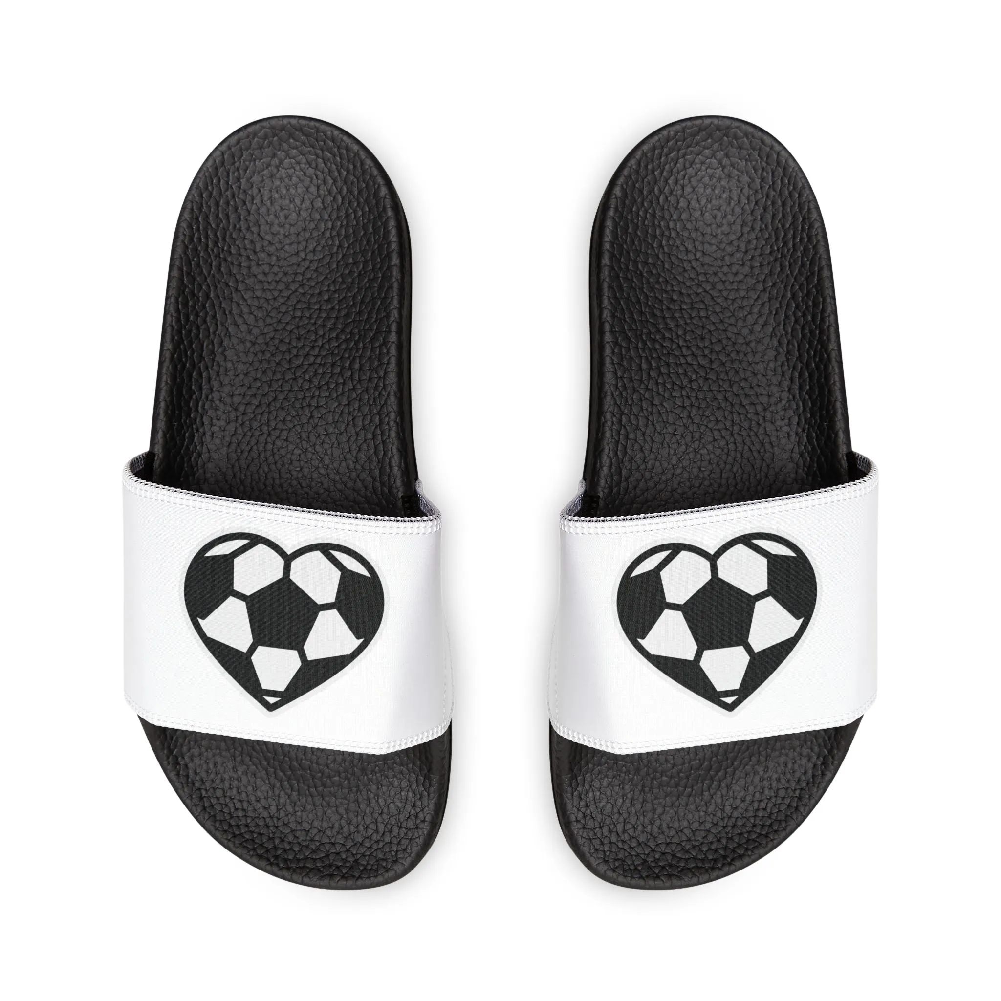 Heart of the Game: Kids Soccer Slide Sandals