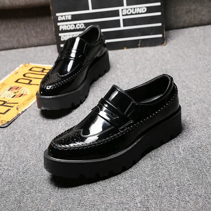 Herren Freizeitmode Plattform Loafer