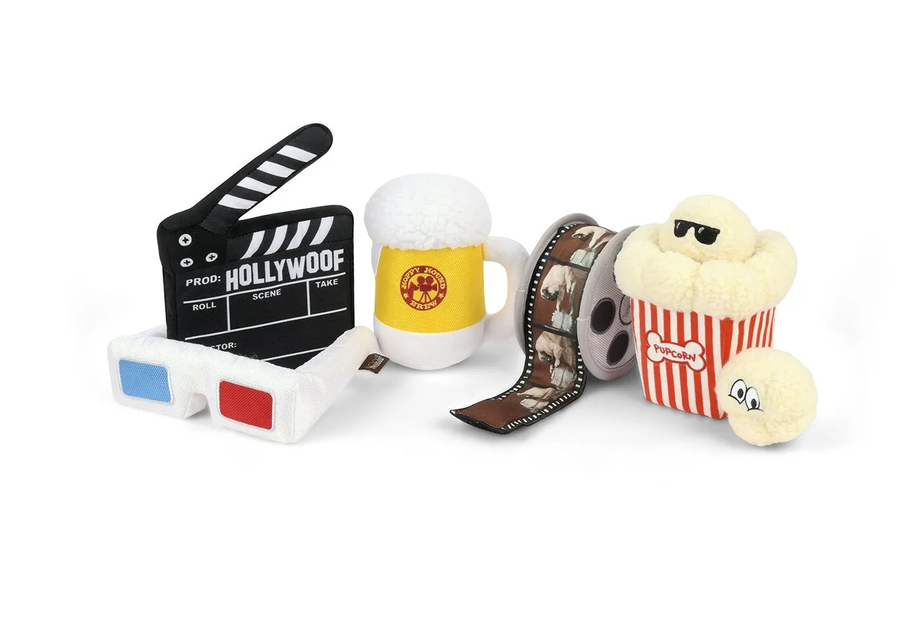 Hollywoof Movie Reel Dog Toy