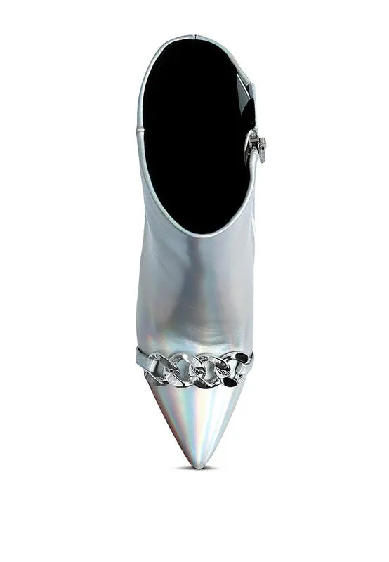 Hologram Stiletto Boots