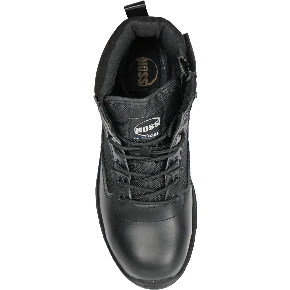 Hoss Men's Watchman 6" Composite Safety Toe Side Zip Work Shoe - Black 50172