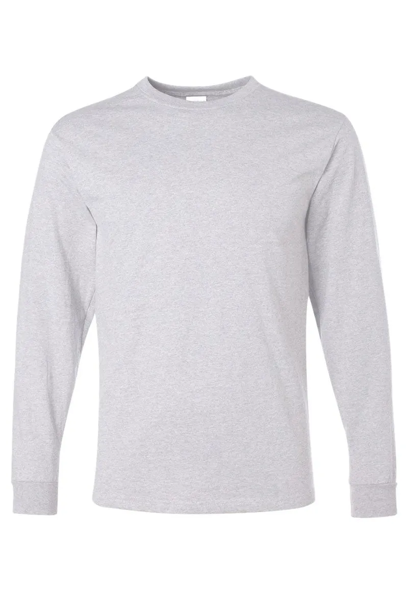 Howdy Christmas Coquette Boots Unisex Dri-Power Long-Sleeve 50/50 Tee