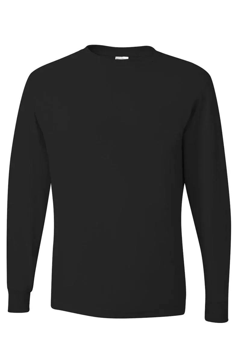 Howdy Christmas Coquette Boots Unisex Dri-Power Long-Sleeve 50/50 Tee