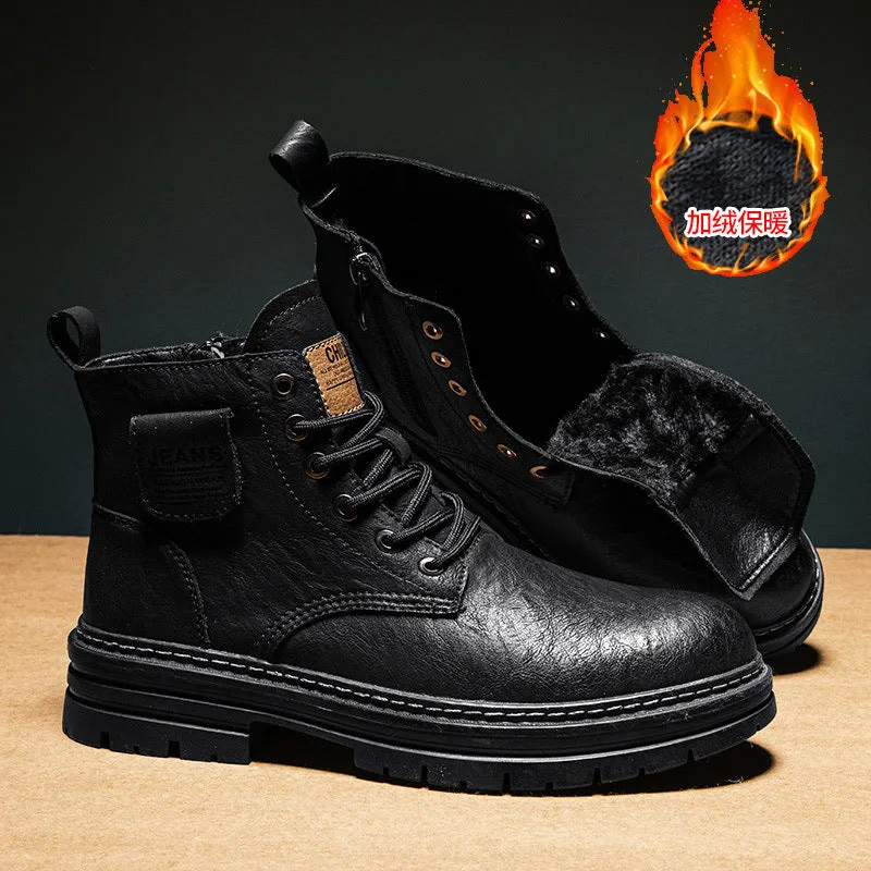 INSTOCK-British leather boots