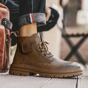 INSTOCK-British leather boots