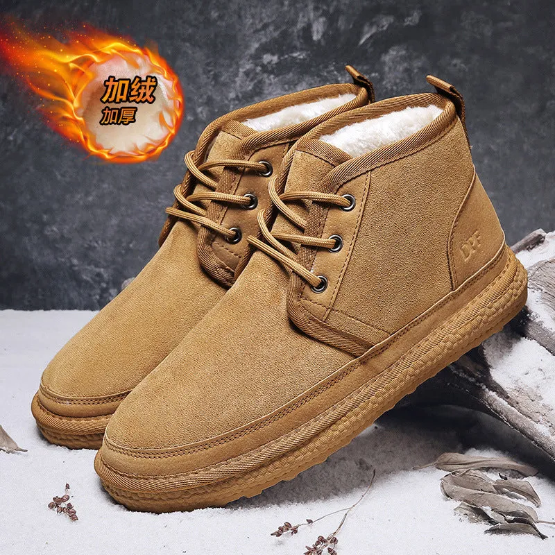 INSTOCK-Cotton shoes for men