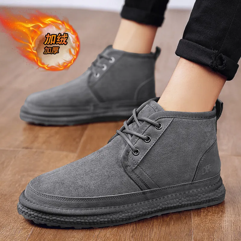 INSTOCK-Cotton shoes for men
