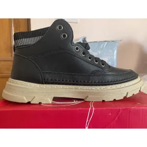 INSTOCK- Trendy All-match High-top PU Leather Locomotive Boot